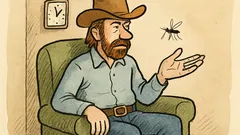 Vtip: Chuck Norris umí štípnout komára