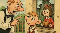 Vtip: Hurvínek hodil bábovkou do okna