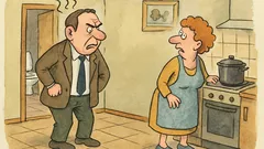 Vtip: Pan Michálek přijde domů a smrdí