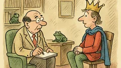 Vtip: U psychiatra sedí bývalá žába