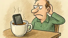 Vtip: Když dáte mobil do čaje…