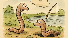 Vtip: Potkají se dvě žížaly…