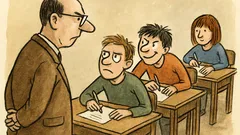 Vtip: Učitel před písemkou varuje opisovače