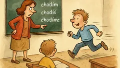 Vtip: Učitelka k žákovi: „Časuj chodit!“