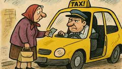 Vtip: Babička vystoupí z auta…