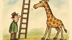 Vtip: Co udělá žirafa, když jí plivneš