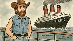 Vtip: Víte, proč nebyl Chuck Norris na Titaniku?
