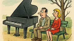 Vtip: V parku muž osloví slečnu