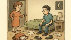 Vtip: Máma vejde do pokoje a…