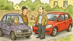 Vtip: Soused si koupil nové auto…