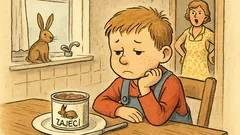 Vtip: Pepíček zkoumá zaječí paštiku