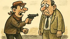 Vtip: Přepadl mě chlap: „Peníze, nebo život!“