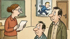 Vtip: Učitelka volá rodičům kvůli synovi