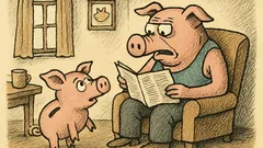 Vtip: Malé prasátko se ptá tatínka…