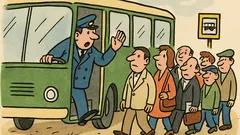 Vtip: „Nasedli už všichni?“ ptá se řidič