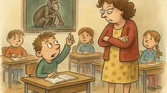 Vtip: Pepíček se hlásí ve škole...