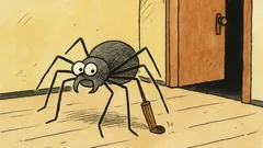 Vtip: Udělá to sedm kroků a klap…