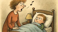 Vtip: Matka uspává Pepíčka před spaním