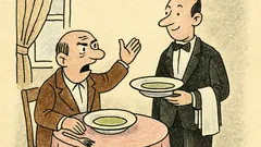 Vtip: „Číšníku! Ten talíř je mokrý!“