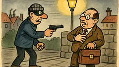 Vtip: Přepadne lupič politika a říká…