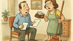 Vtip: Manželka našla v poznámkách Ali Menty