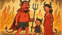 Vtip: Lucifer se vrací do pekla...