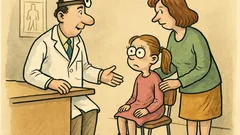 Vtip: Přijde paní s dcerou k lékaři