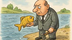 Vtip: Multimilionář chytí zlatou rybku...