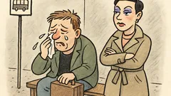 Vtip: Moderní muži nesmějí brečet…