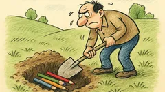 Vtip: Je to barevné a není to vidět…