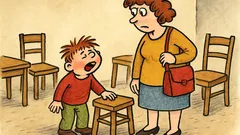 Vtip: Pepíček: „Mami, potřebuju druhou stoličku…“