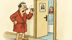 Vtip: Kde žije Bůh? V koupelně.