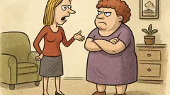 Vtip: Hádají se dvě kamarádky v kavárně