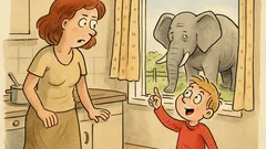 Vtip: Maminko, chci k narozeninám slona