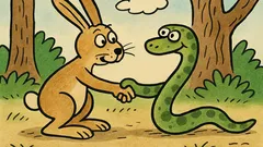 Vtip: Jde zajíc k hadovi a říká…