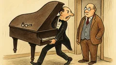 Vtip: Jeane, přineste mi klavír…