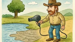 Vtip: Jen Chuck Norris usuší vodu