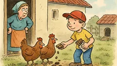 Vtip: Máma se ptá Pepíčka na slepice