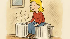 Vtip: Víte, proč sedí blondýnka na topení?