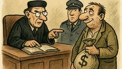 Vtip: Obžalovaný, vzhledem k nedostatku důkazů…