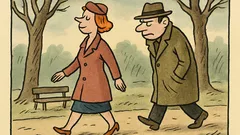 Vtip: Co je to stalking? Romantická procházka