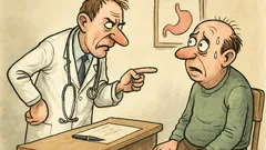 Vtip: Doktor: Máte vředy, ne rakovinu!