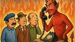 Vtip: Čech, Američan a Francouz v pekle…