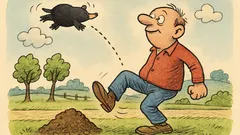 Vtip: Je to černé a létá to?