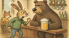 Vtip: Přijde naštvaný zajíc do baru…