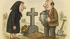 Vtip: Kolik má vážit tchyně?