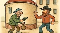 Vtip: Chuck Norris přepadne zloděje za rohem