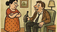 Vtip: Muž doma: „Ty jsi ošklivá…“