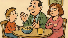 Vtip: Toníček se ptá tatínka…