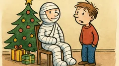 Vtip: Pepíček vzpomíná na bílé Vánoce